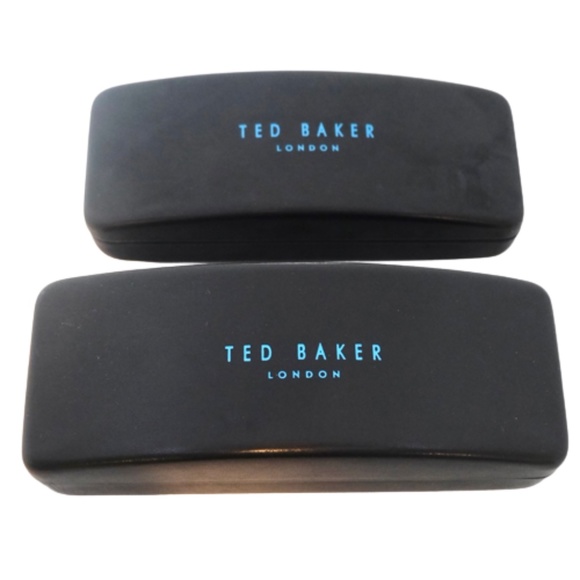 TED BAKER LONDON~HARD CLAMSHELL~BLACK SUNGLASSES CASES~LOT OF 2 - Picture 1 of 3